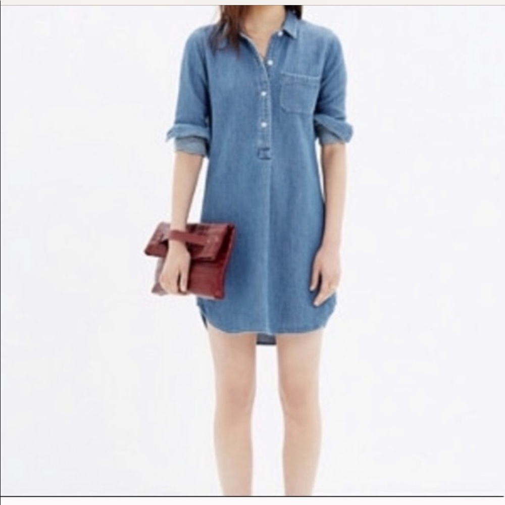 Madewell denim dress!